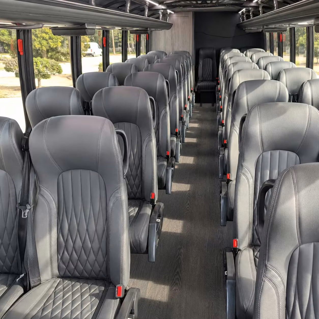 30 passenger minibus interior