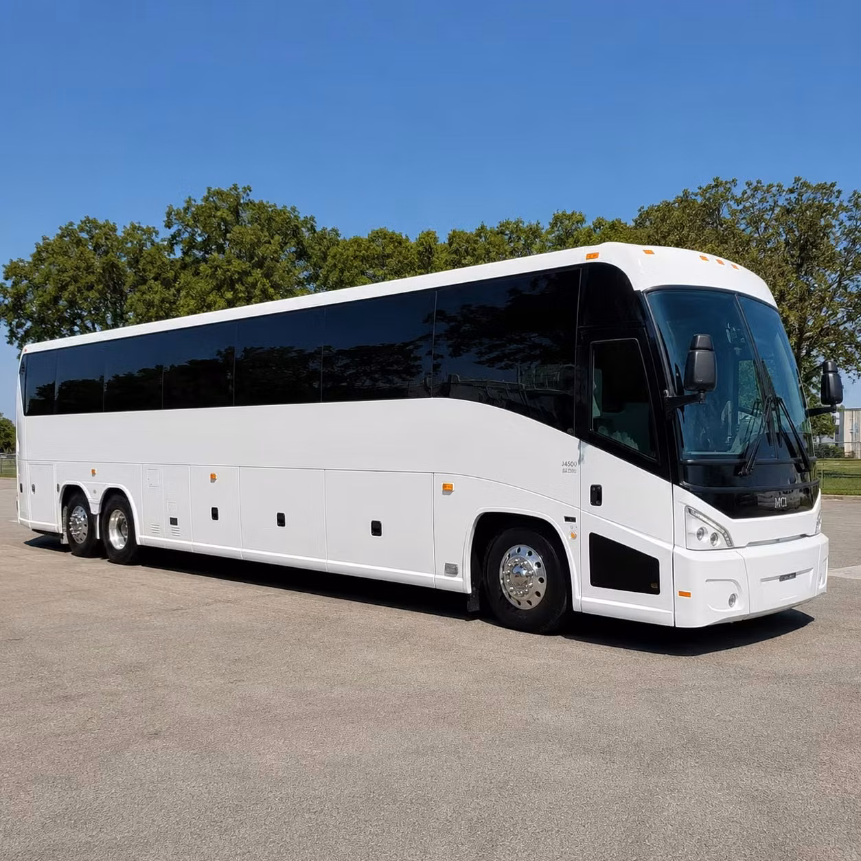 56 passenger charter bus