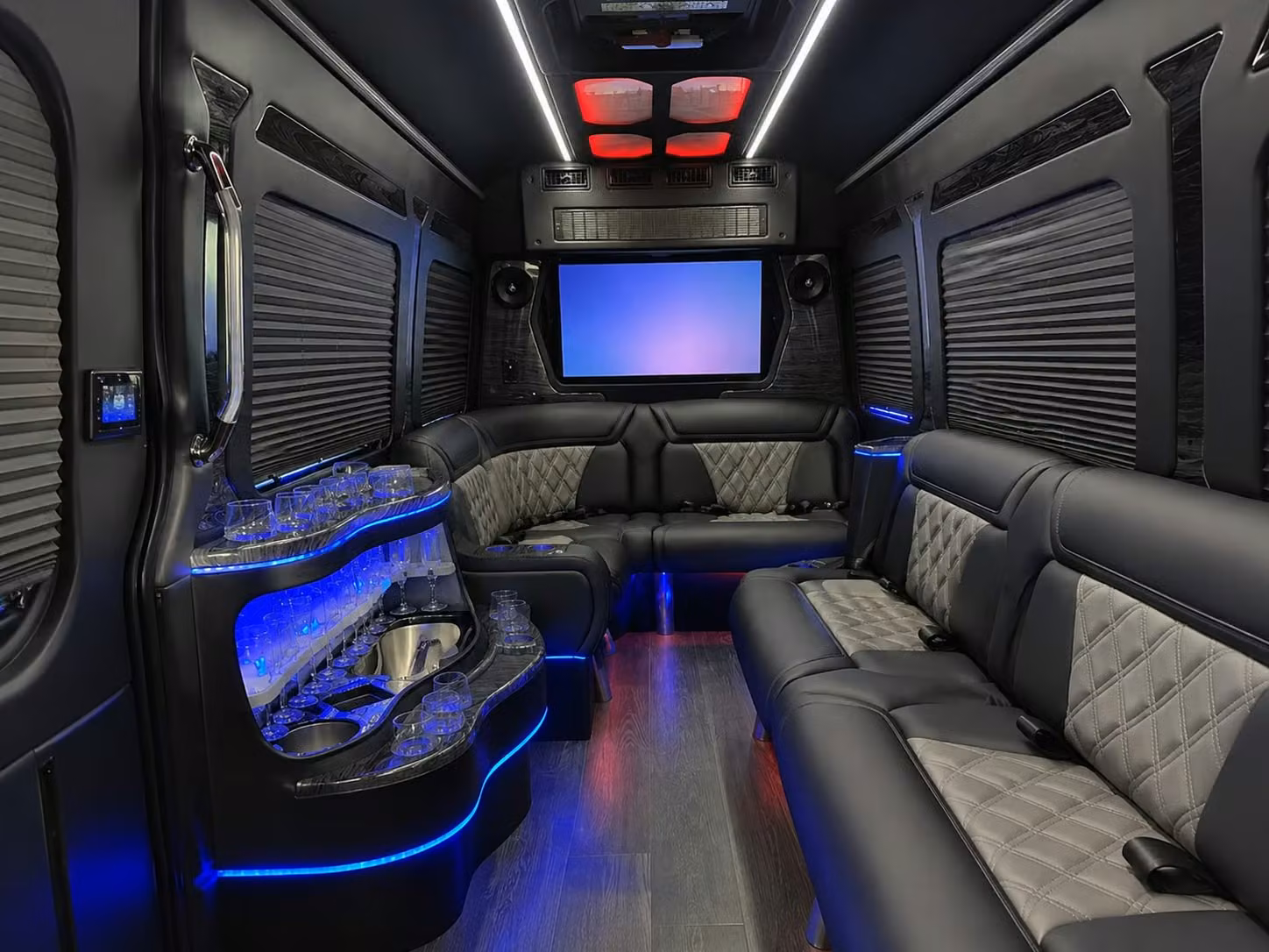 sprinter limousine inside