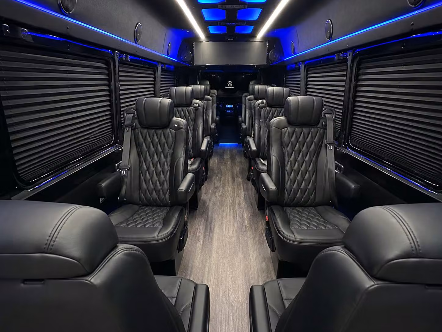 sprinter van with driver interior